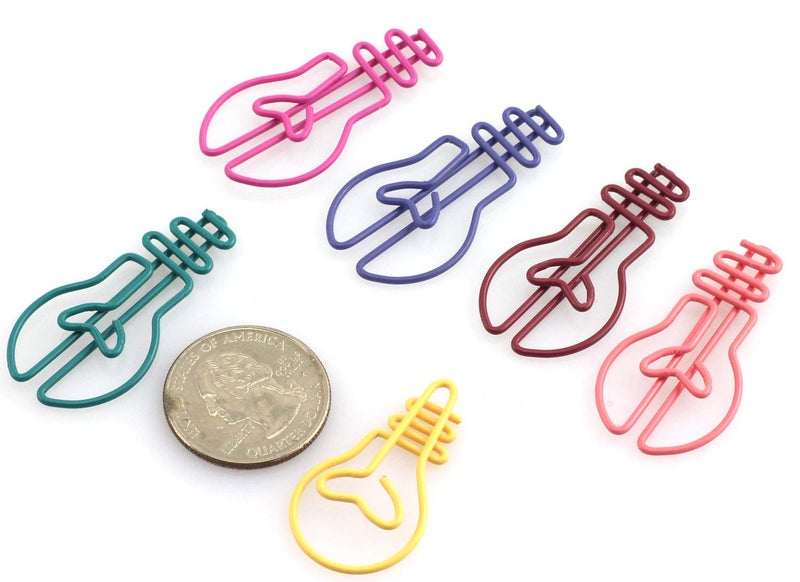 RuiLing 60 Pack Cute Fun Paper Clips Creative Bulb Shape Multi Color Great for Paper Clip Collectors Bookmark Document Holder Office School Notepad Sticker Stationery - Image 5